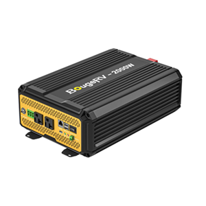 BougeRV Pure Sine Wave Inverter 2000W Convert DC 12V to AC 120V, with LCD Digital Displayer,
     Wired Remote Controller, for Off-Grid Solar Power System, RV, Home Backup Power