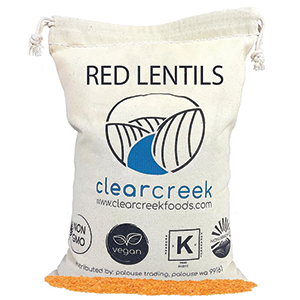 Lentils Red 4 lb Bag Non-GMO Kosher Vegan Non-Irradiated