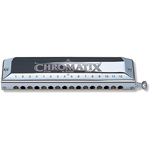 Suzuki SCX-64C Chromatix Series Harmonica Key of C, 64 Reeds, 16 Holes